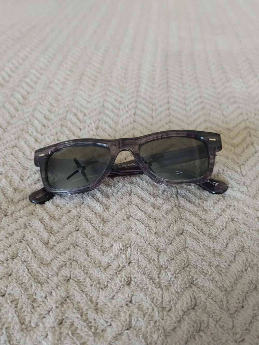 Oliver Peoples Sunglasses - Oliver Sun OV5393SU 1688R5 Navy Smoke Wayfarer Frame